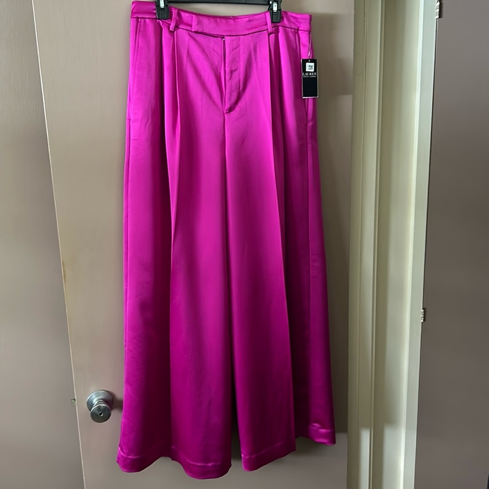 Ralph Lauren wide leg dress pants